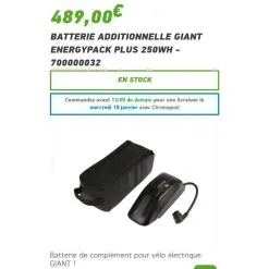 VTT Tout Suspendus Giant - XL - 29''