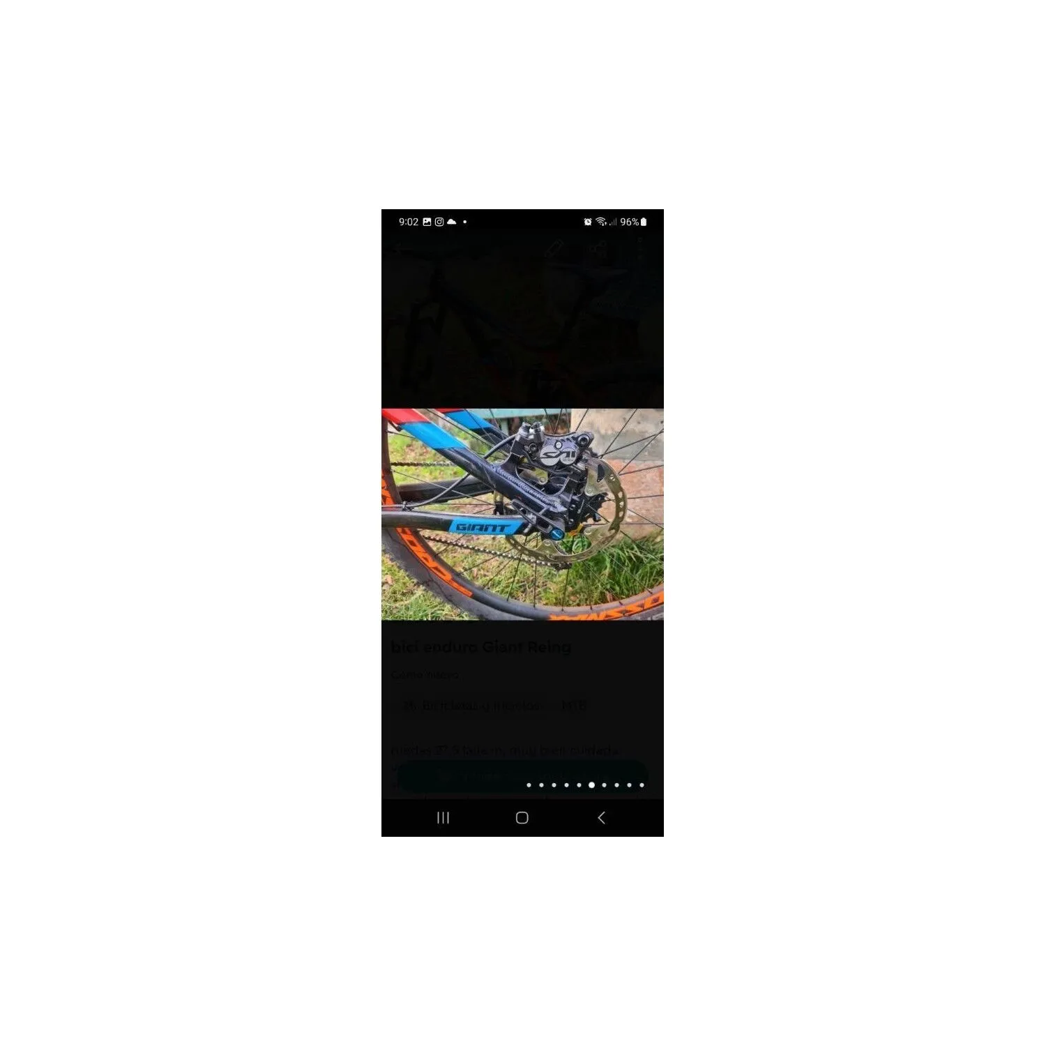 VTT Tout Suspendus Giant - M - 27.5'' – Image 4